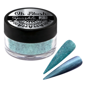 Oh Blush Sparkle 2 in 1 Powder - 1002 Mermaid Tears (0.5oz)