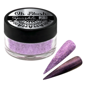 Oh Blush Sparkle Poudre 2 en 1 - 1007 Ashes of Violet (0.5oz