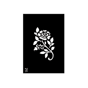 tattoo flower stencil rose
