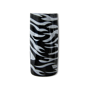 capsules ongles zèbre