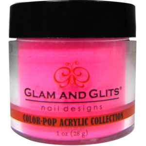 acrylic powder Glam and Glits pink fuchsia  Cocktail 375