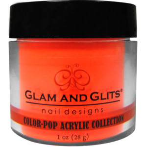 Glam and Glits acrylic powder orange