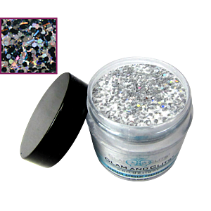 Glam Glits Acrylic Powder 1 oz Black Lace DAC79 