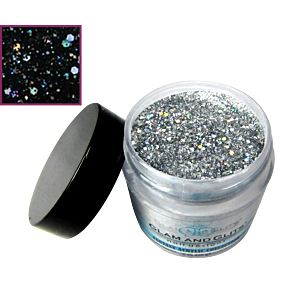 glitter gris foncé