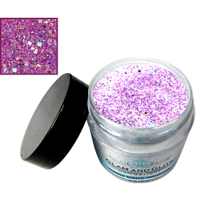 glitter mauve