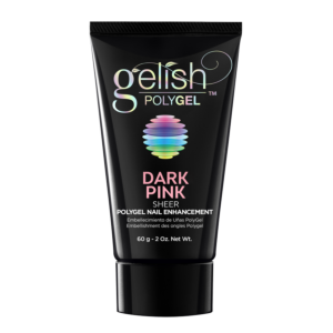 Gelish PolyGel Enhancement Dark Pink Sheer 60g