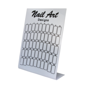 Nail Design Display Board (50 spots) - Black Print