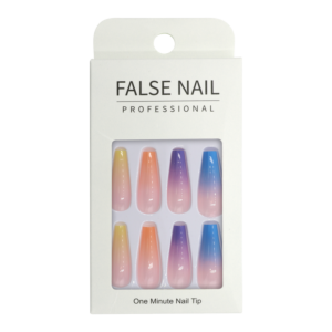 Press-On Nails - False Nail Professional Ballerine Dégradé 24pcs