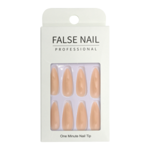 Press-On Nails - False Nail Professional Stiletto Pêche 24pcs