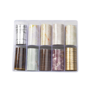 Decorative Transfer Paper Box 10pcs Marble and Wood #16-01