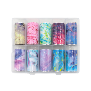 Decorative Transfer Paper Box 10pcs Ink Watercolor #33-28