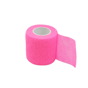 Ruban Auto Adhésif Rose 5cm (Bandage auto-adhésif en Crêpe) 