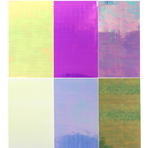 Decorative Autoadhesive Nail Tape Sheet (6) - various colors
