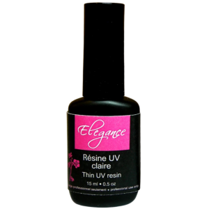 Résine UV Claire Élégance (.5 oz 15ml)