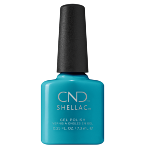 Shellac Vernis UV Boats & Bikinis #405 7.3mL, Mediterranean Dreams, bleu