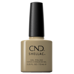 Shellac Vernis UV Gilded Sage #433 7.3mL, CND Color World collection, vert, gris