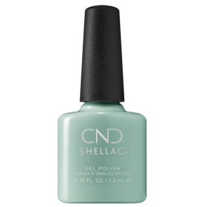 Shellac Vernis UV Morning Dew #409 7.3mL, Collection Fall Bloom, automne 2022, Morning Dew, vert, bleu