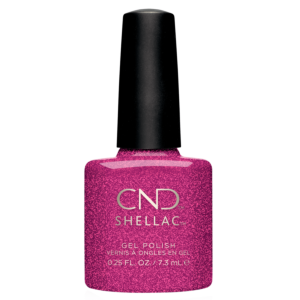 Shellac Butterfly Queen Fuchsia pink