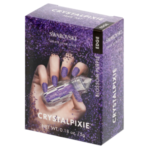 Swarovski Crystalpixie Edge Blossom Purple