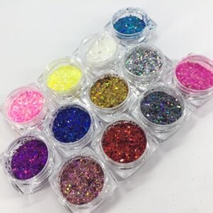 Valerie Ducharme Glitter Holographic 3 sizes - 12 pcs