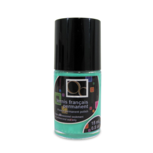 Turquoise French permanent polish matte