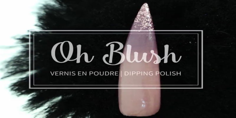 Dégradé avec les poudres Oh Blush!