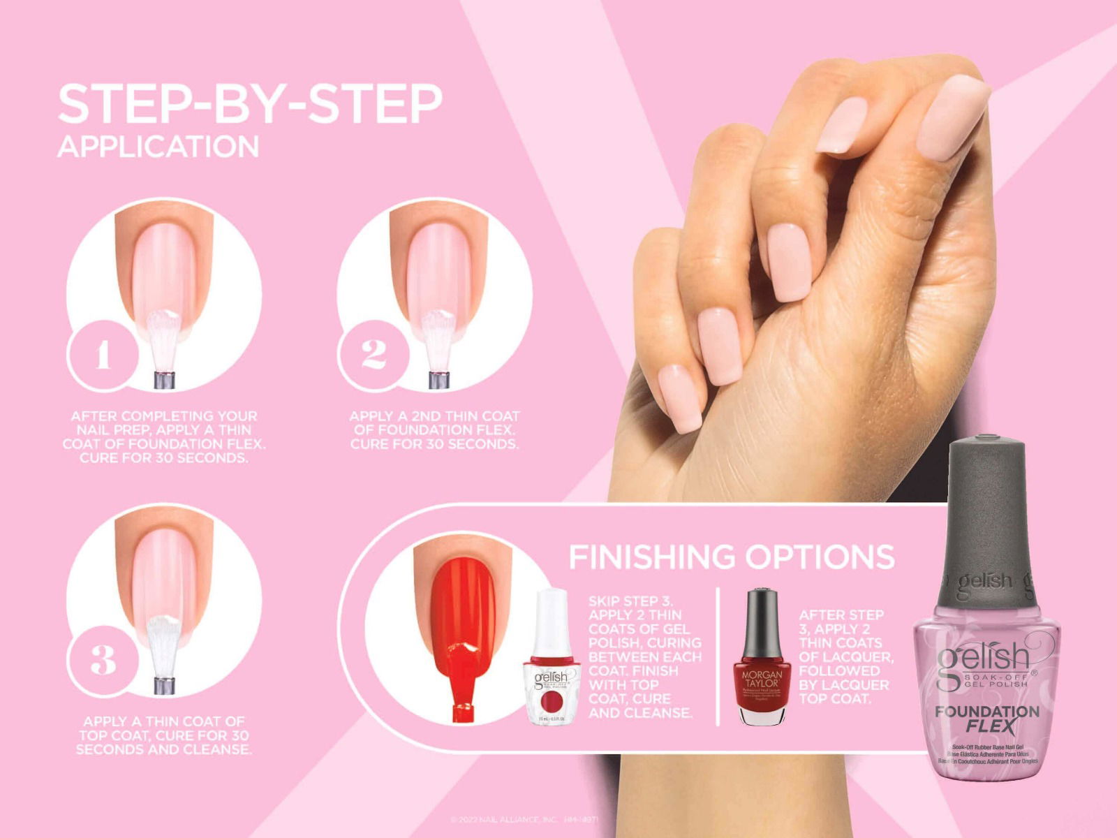 Gelish Foundation Flex application