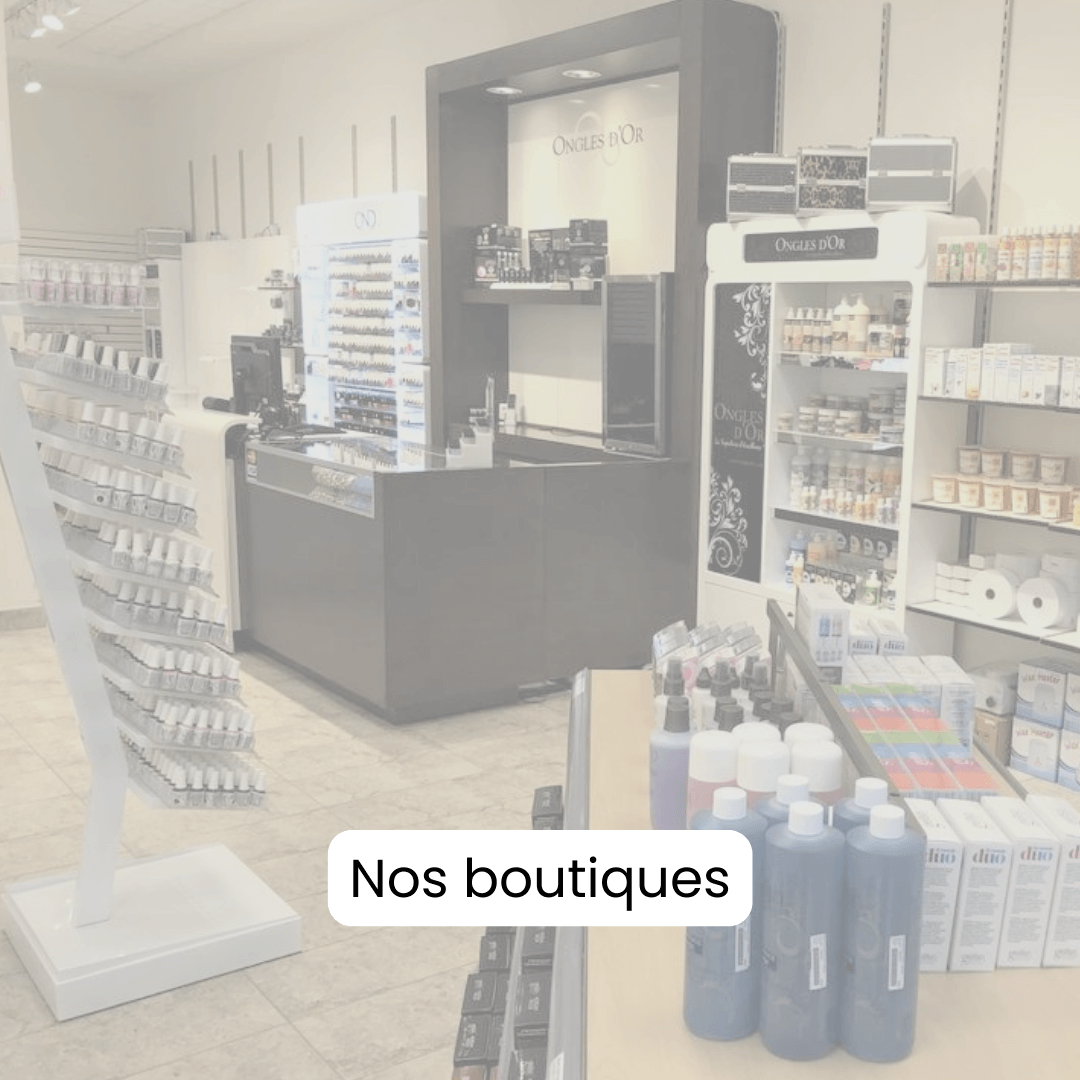 Boutiques ongles d'Or