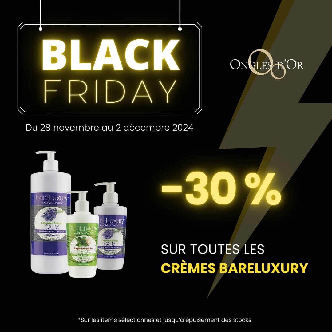 Black Friday Crèmes BareLuxury