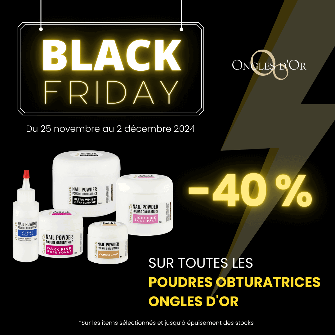 Black Friday Poudres obturatrices