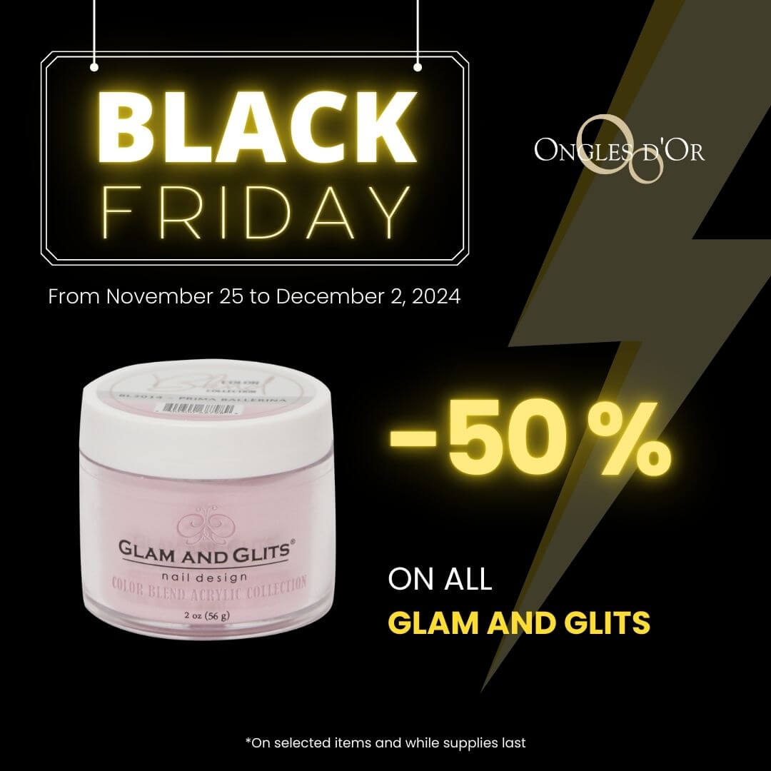 Glam and Glits Dip powder black friday