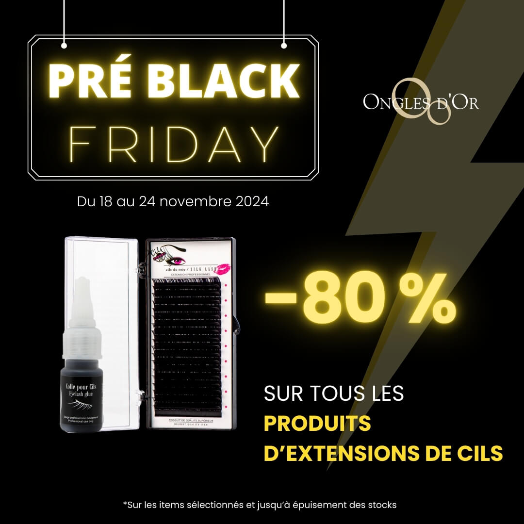 Pré Black Friday Ongles d'Or